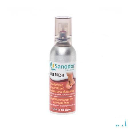 Sanodor Pharma Shoefresh Spray 50 ml  -  Stylepharma