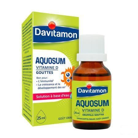 Davitamon Vitamin D Aquosum Druppels 25 ml