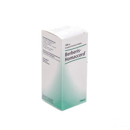Berberis-homaccord Druppels 100 ml  -  Heel