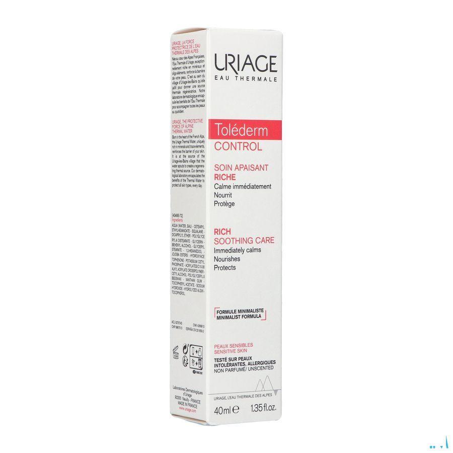 Uriage Tolederm Soin Riche Apaisant 40 ml
