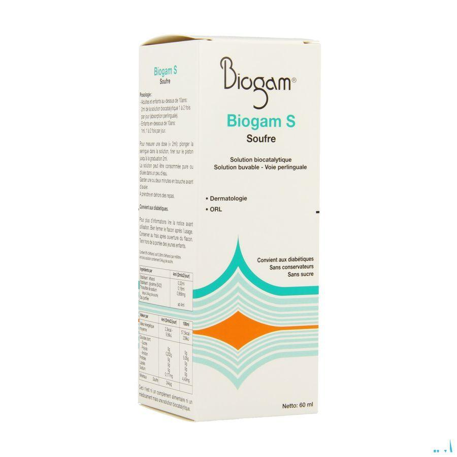 Biogam S Flacon 60 ml  -  Sterop