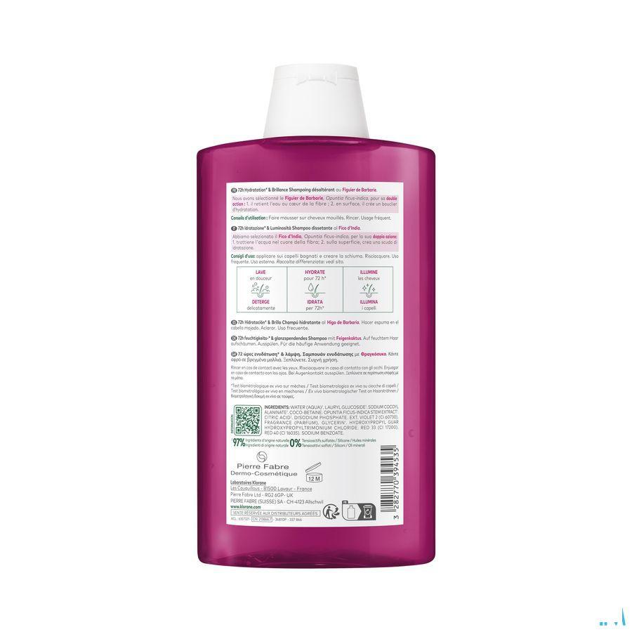 Klorane Capil. Shampooing Figuier Barbarie 400 ml