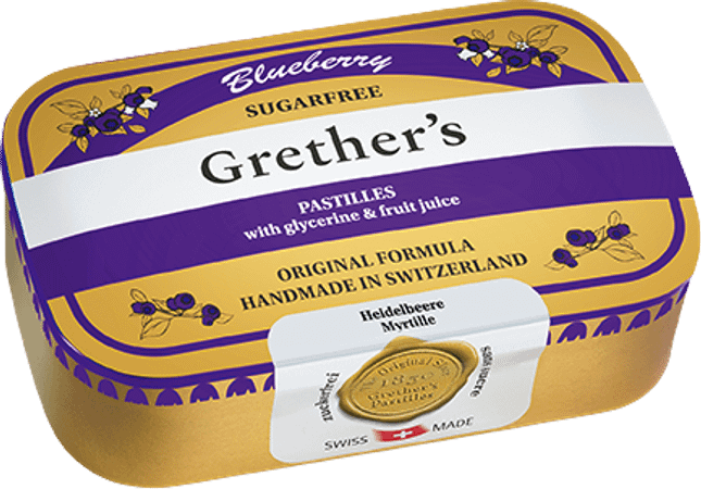 Grether's Pastilles Blueberry Ss 110 gr  -  Melisana