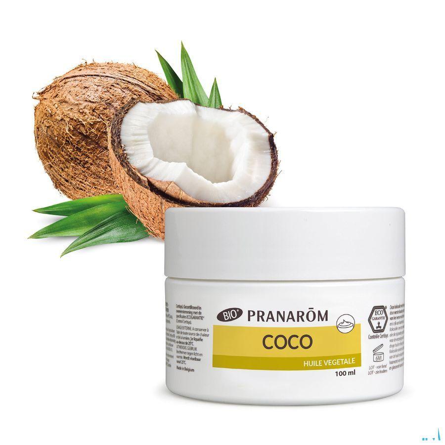 Kokos Plantaardige Olie Flacon 100 ml  -  Pranarom