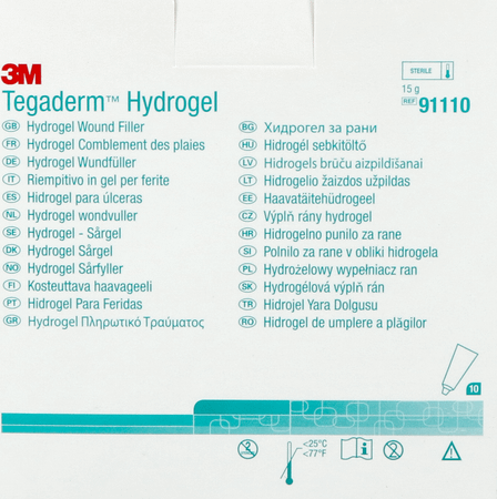 Tegaderm Hydrogel 3m Wound Filler Tube 10x15 gr  -  3M