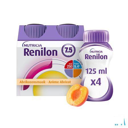 Renilon 7.5 Abrikoos 4X125 ml