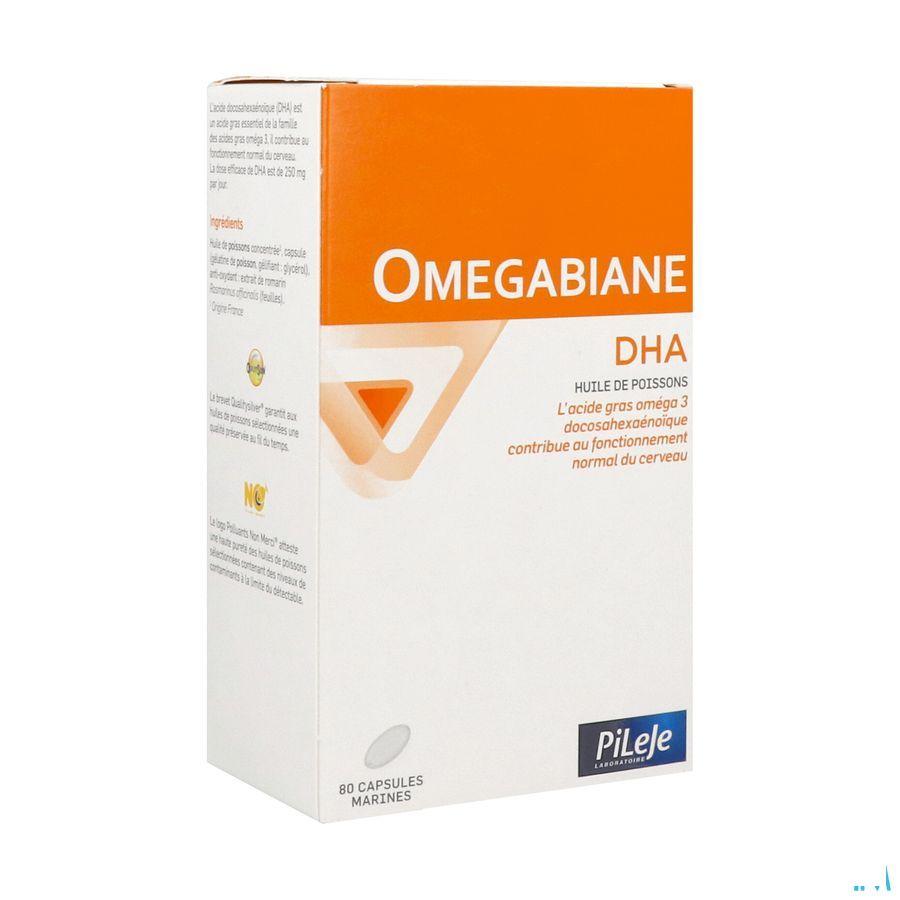Omegabiane Dha Capsule 80  -  Pileje