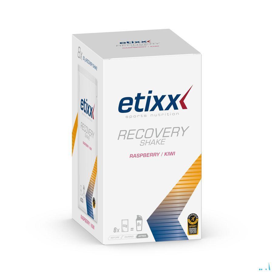 Etixx Recovery Shake Raspberry-Kiwi Pdr 8 x 50 gr