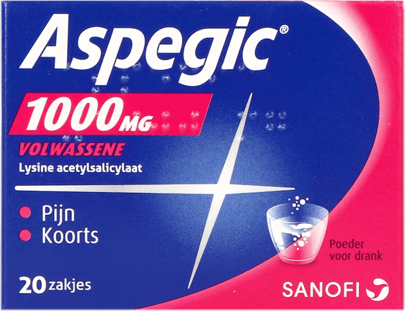 Aspegic 1000 Pulv 20x1000 mg Ad