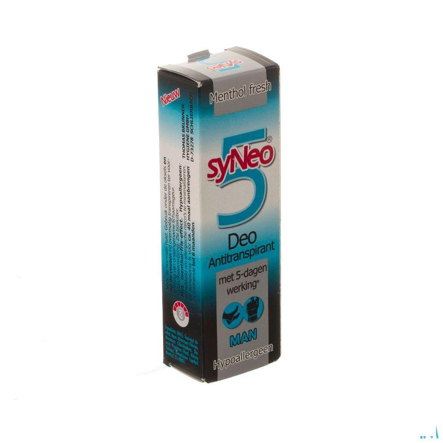 Syneo 5 Homme Deo Anti transpirant 30 ml
