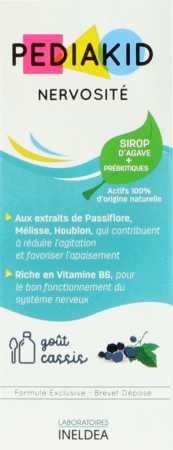 Pediakid Nervositeit Oplossing Drink Flacon 125 ml
