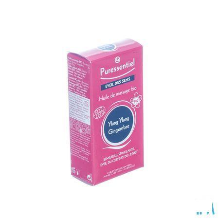 Puressentiel Mass.olie Ylang Ylang-gember Bio100 ml  -  Puressentiel