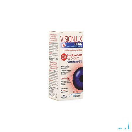 Visionlux Plus Oogdruppels Flacon 1 X 10 ml