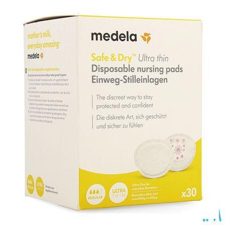Medela Ultra Thin Disposable Zoogkompressen 30  -  Medela