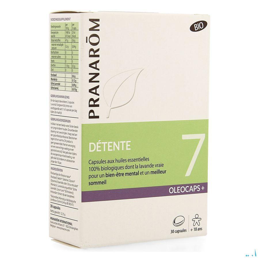 OleoCapsule + Bio 7 Detente Capsule 30  -  Pranarom