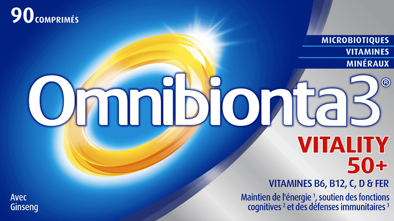 Omnibionta 3 Vitality 50 + Tabl 90