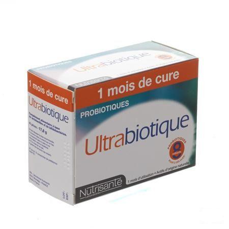 Ultrabiotique Cure 1 Mois Gel 60  -  Nutrisante