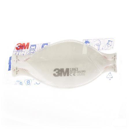 Masque Respiratoire Ffp3 Norme En149 1 1863  -  3M