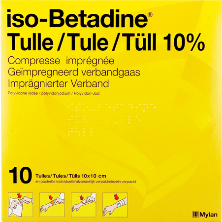 Iso Betadine Tulles Compr 10