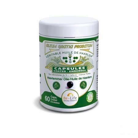 Haarlemmer Olie Coated Be Life Pot Capsule 60  -  Bio Life