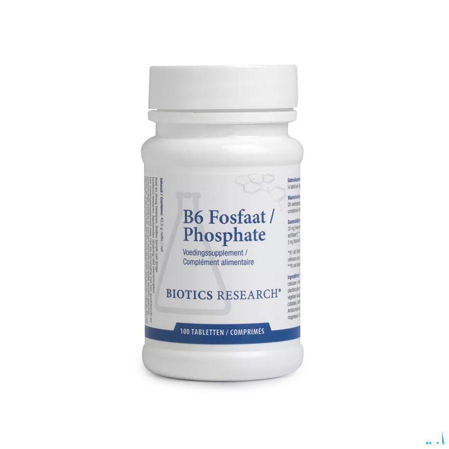 Biotics B6 Fosfaat 100 tabletten  -  Energetica Natura