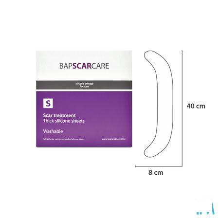 Bap Scar Care S Silicoonverb Adhesive 4x40cm 2 Stuks  -  Bap Medical