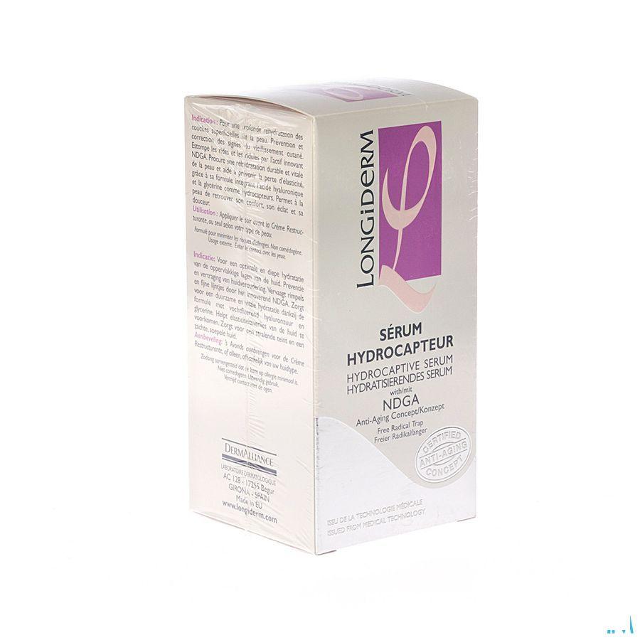 Longiderm Serum Hydrocapterend Anti age Gelaat 30 ml