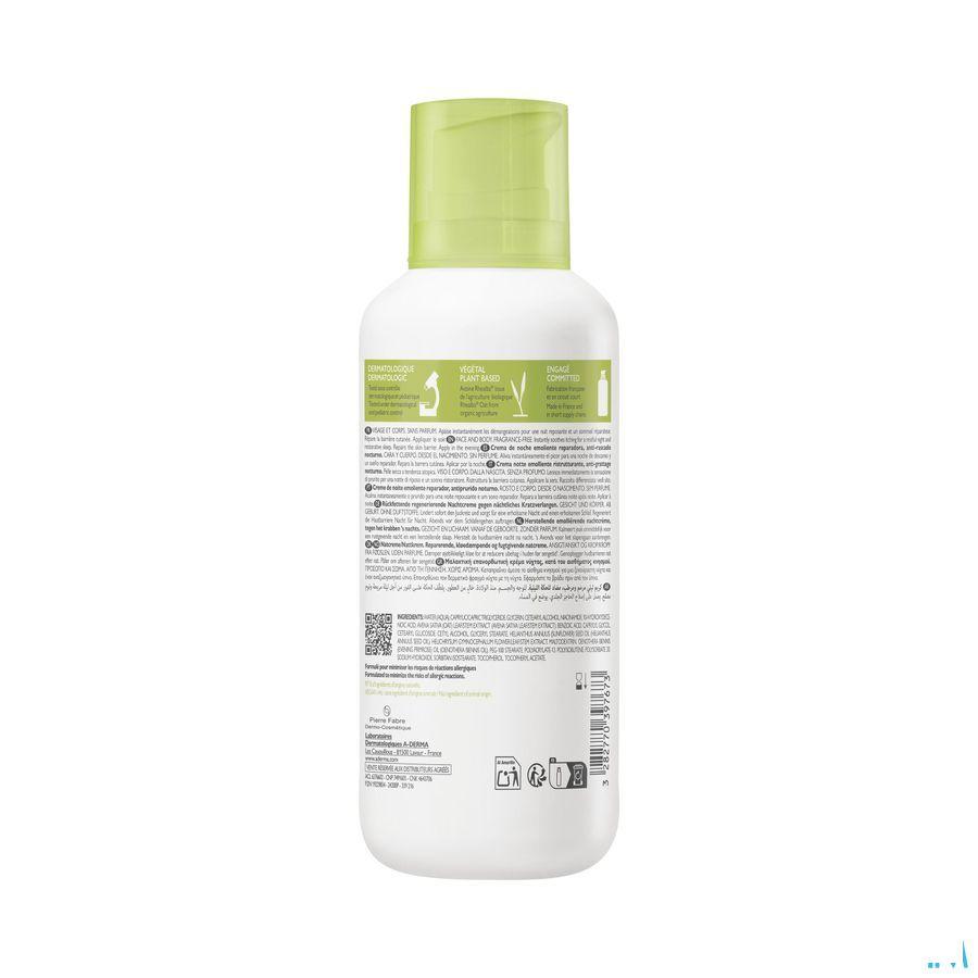 Aderma Exomega Control Herst. Emol. Nacht Cr 400 ml