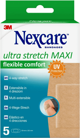 Nexcare Ultra Stretch Max. Flex. Comf. Pans. 5