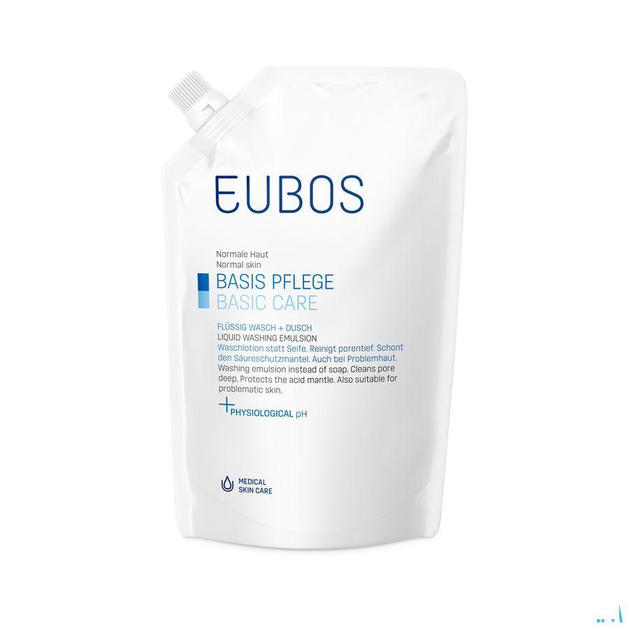 Eubos Savon Liquid Bleu N/parf Refill 400 ml  -  I.D. Phar