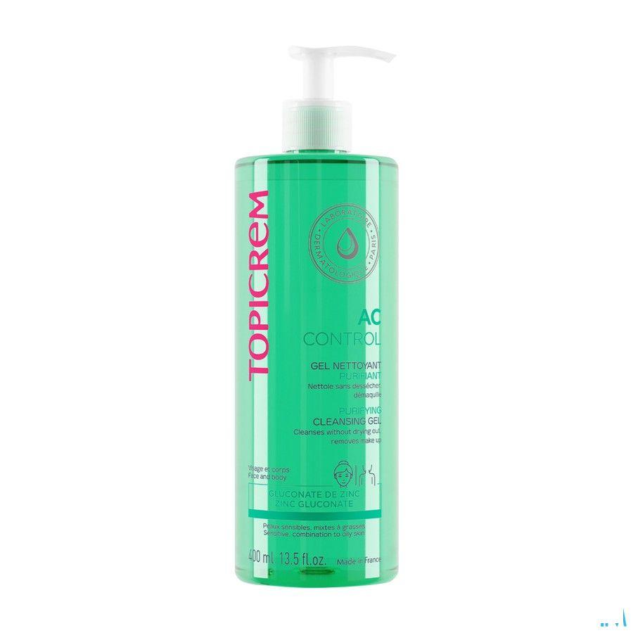 Topicrem Ac Reinigingsgel Zuiverend Tube 400 ml
