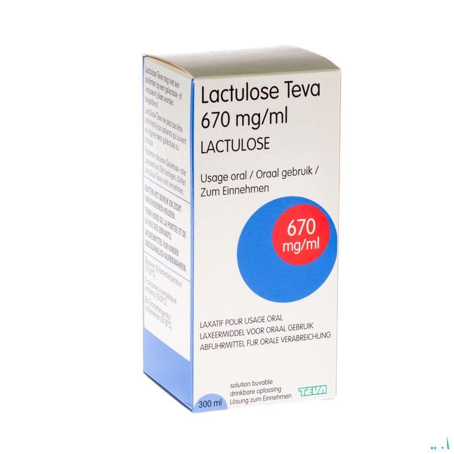 Lactulose Teva Sol Per Os 300 ml