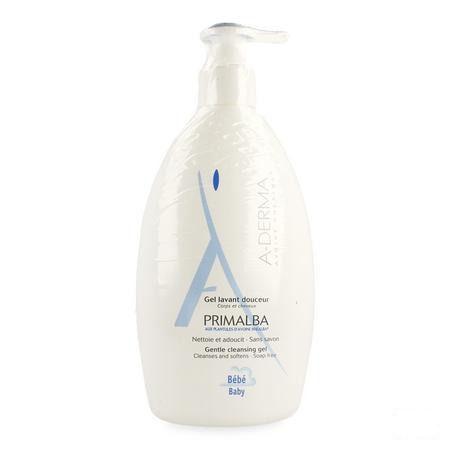 Aderma Primalba Wasgel Haar-lichaam Baby 500 ml  -  Aderma