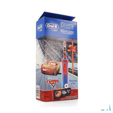 Oral B Tandenborstel Vitality Kids Cars + Case