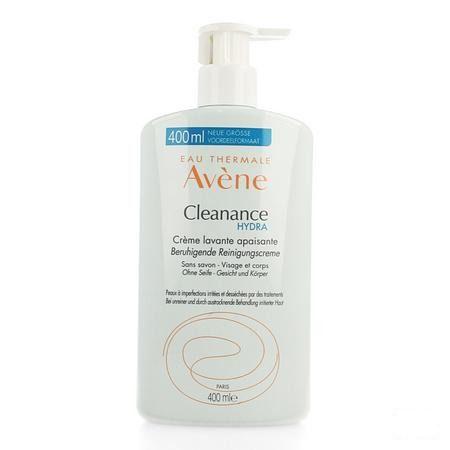 Avene Cleanance Hydra Creme Lavante Apaisante 400 ml  -  Avene