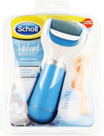 Scholl Velvet Smooth Express Voetvijl Electrisch Blue
