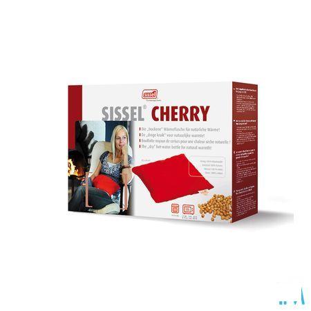 Sissel Cherry Coussin Noyaux Cerise 23x26cm Rouge  -  Sissel