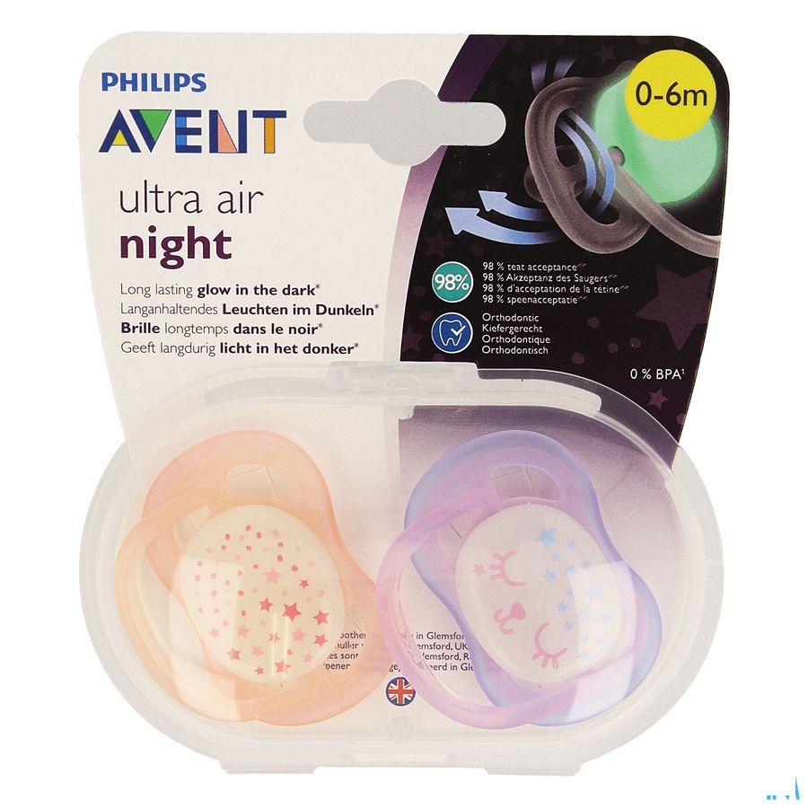 Philips Avent Fopspeen +0M Air Night Girls