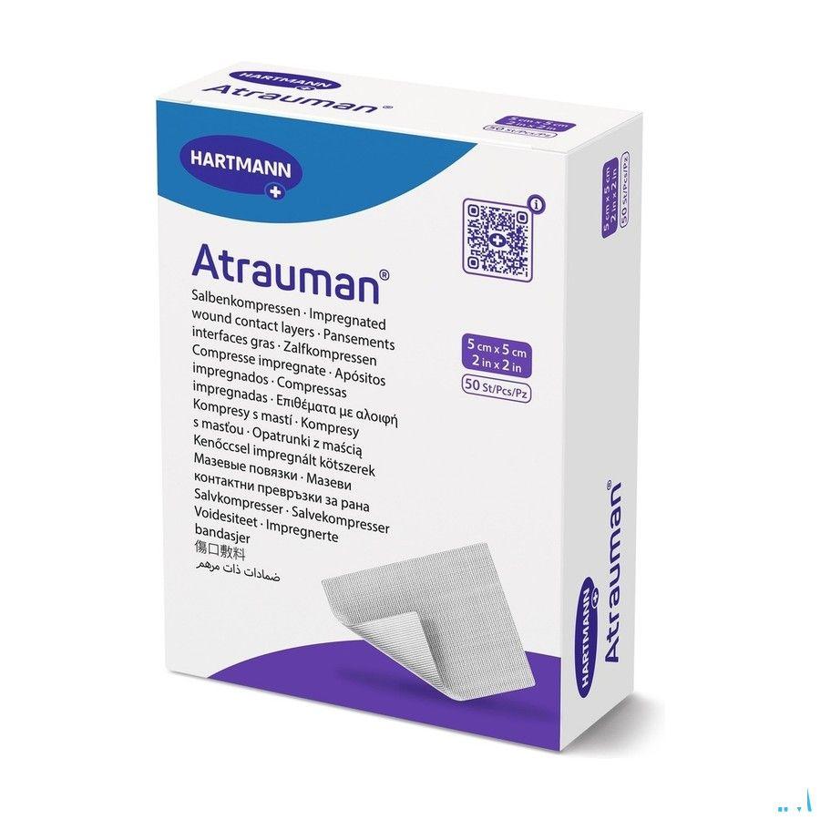 Atrauman Ster 5,0cmx 5cm 50 4995509  -  Hartmann