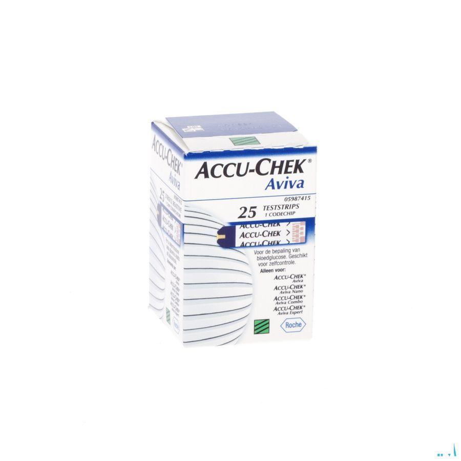 Accu Chek Aviva Teststroken 25 6453961016  -  Roche Diagnostics