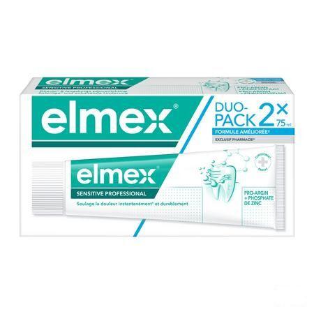 Elmex Sensitive Professional Dentifrice Tube2X75 ml