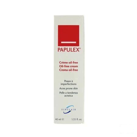 Papulex Creme Oil Free Acnehuid Tb40 ml Verv2356954