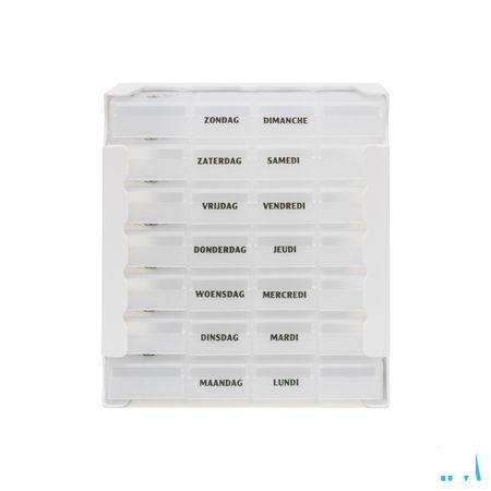 Eureka Care Pillendoos Transparant 1 Week  -  Eureka Pharma