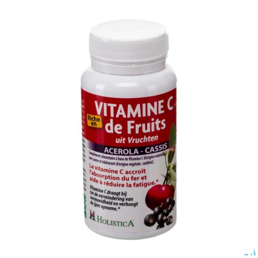 Vitamine C Acerola-cassis Comprimes 60 Holistica  -  Bioholistic Diffusion