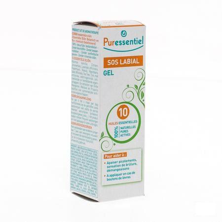 Puressentiel Sos Lippen Gel 10 Essentiele Olie 5 ml  -  Puressentiel