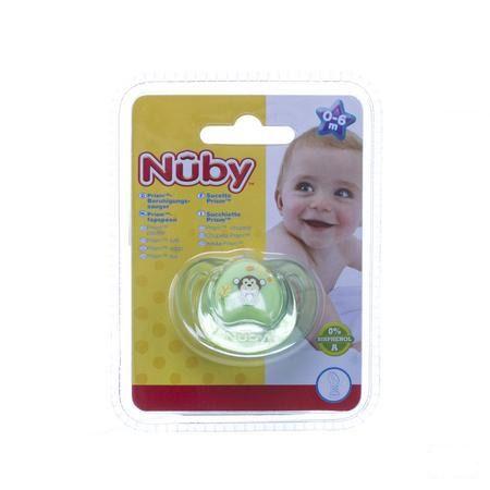 Nuby Prismac Orthodontische Fopspeen - 0-6m  -  New Valmar