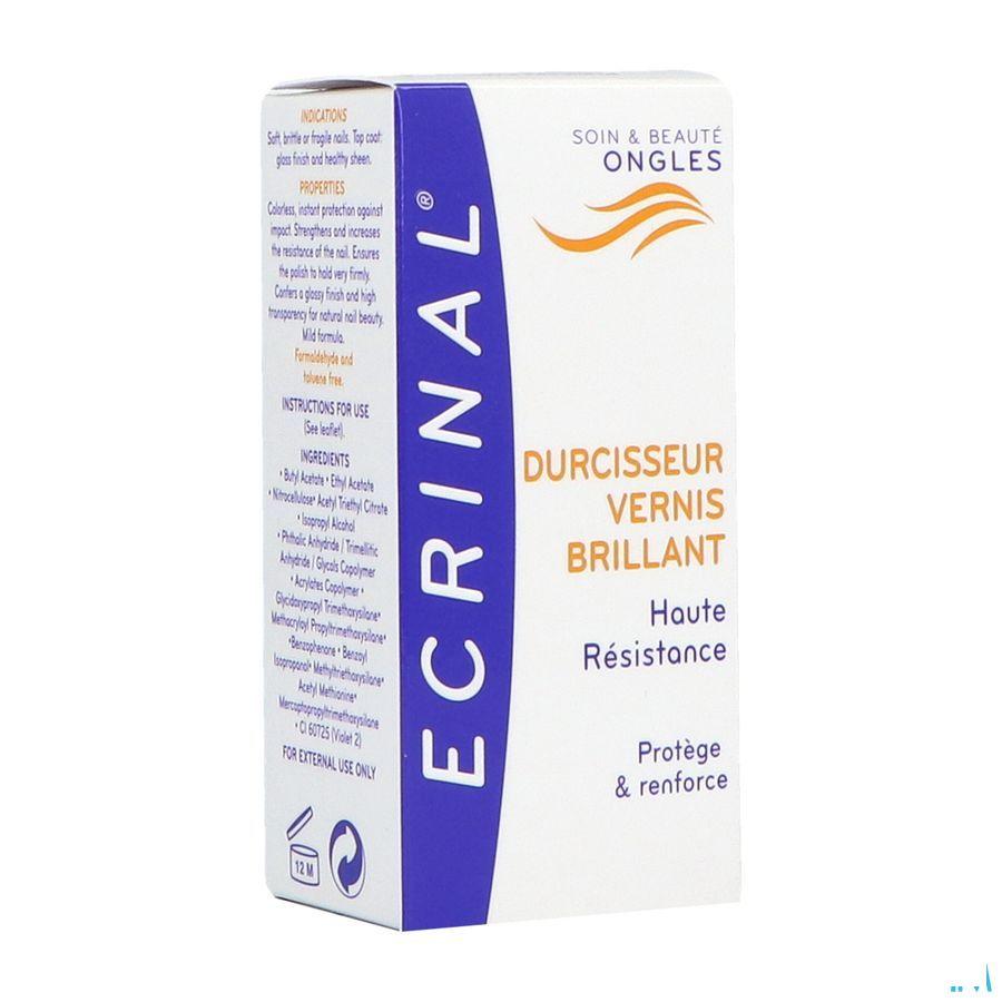 Ecrinal Durcisseur Ongles Brillant Flacon 10 ml 20203  -  Asepta