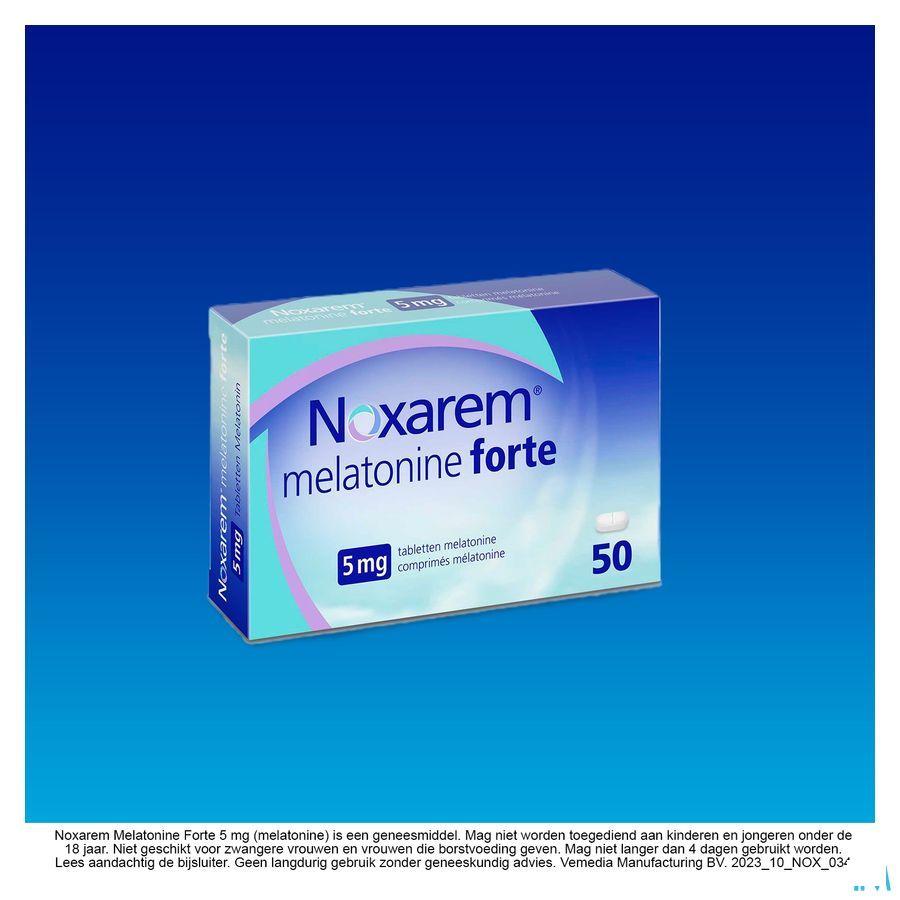 Noxarem Melatonine Forte 5 mg Tabl 50