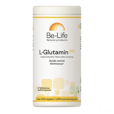 Glutamin 800 Be Life Gel 120  -  Bio Life
