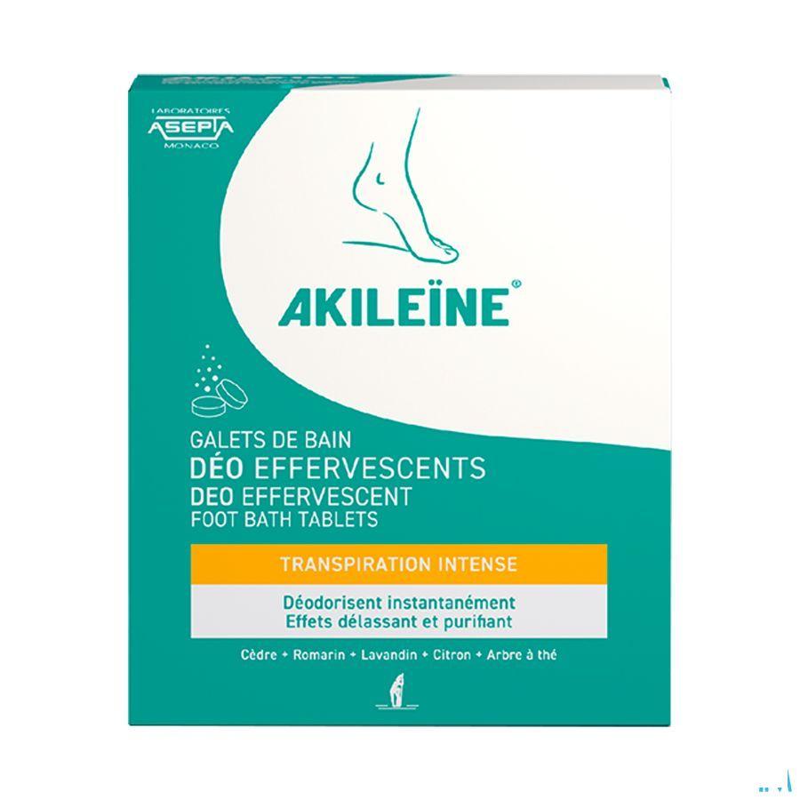 Akileine Groen Deo Bruistabletten 7 103170  -  Asepta
